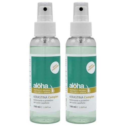Kerastina Complex 200 ml – Haarausfall-Spray extra stark – stärkt die Zwiebel und stimuliert das Haarwachstum – Herren und Damen mit Serenoa und Bockshornklee (klein) von ALOHALABS