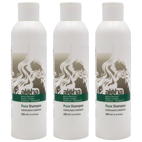 Procapil Biotin Keratin Anti-Haarausfall-Shampoo 600 ml – Stärkende Zwiebel, stimuliert das Wachstum – Herren Damen – Feuchtigkeit und Schutz (Medium) von ALOHALABS