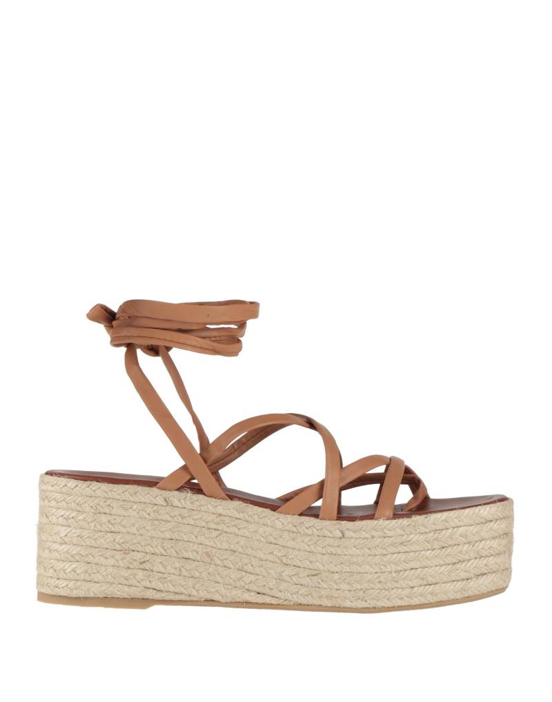 ALOHAS Espadrilles Damen Hellbraun von ALOHAS