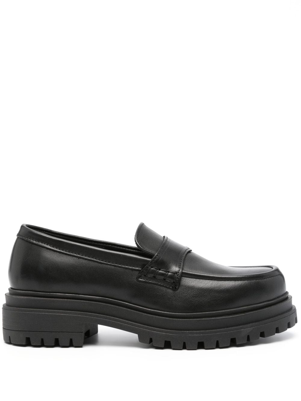 ALOHAS Obsidian Loafer - Schwarz von ALOHAS