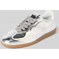 ALOHAS Sneaker aus Leder im Metallic-Look in Silber, Größe 38 ALOHAS Sneaker aus Leder im Metallic-Look in Silber, Größe 38 von ALOHAS