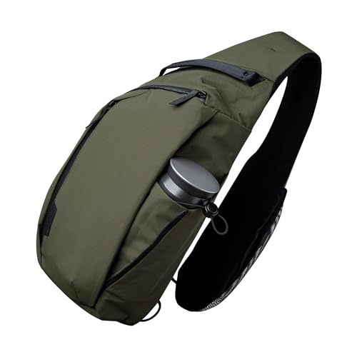 ALPAKA Metro Crossbody Sling Bag 7,5L Umhängetasche Herren Sling Tasche Messenger für 11"-Tablet Wasserfest Brusttasche Schultertasche Tagesrucksack mit Magnetverschluss, Flaschentasche, Phone-Fach von ALPAKA