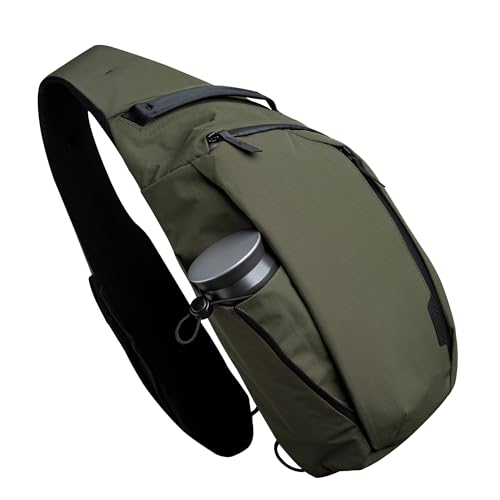 ALPAKA Metro Crossbody Sling Bag 7,5L Umhängetasche Herren Sling Tasche Messenger für 11"-Tablet Wasserfest Brusttasche Schultertasche Tagesrucksack mit Magnetverschluss, Flaschentasche, Phone-Fach von ALPAKA