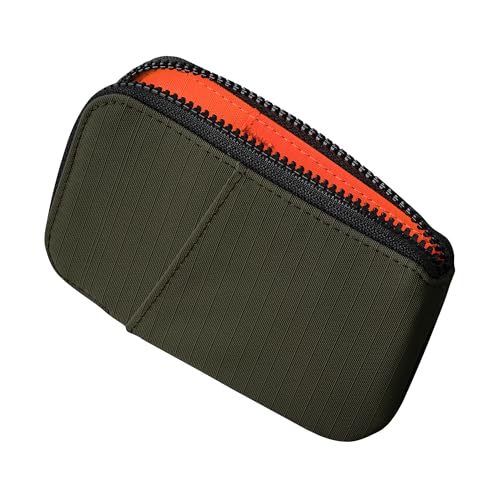 ALPAKA Zip Card Pouch Axoflux 210D | Kartenetui mit YKK Reißverschluss | Minimalistisches Portemonnaie Herren | RFID-Schutz | 10-20 Karten | Reißverschlussetui Kompatibel mit HUB Ökosystem von ALPAKA