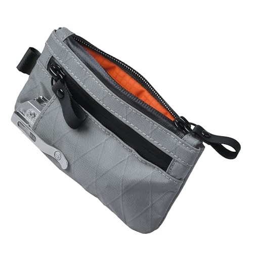 ALPAKA Zip Pouch Pro - Minimalistische Brieftasche mit Reißverschluss - mit RFID-Blockierung ID-Kartenhalter Brieftasche mit Reißverschluss für Männer mit Multi-Tool-Slot von ALPAKA