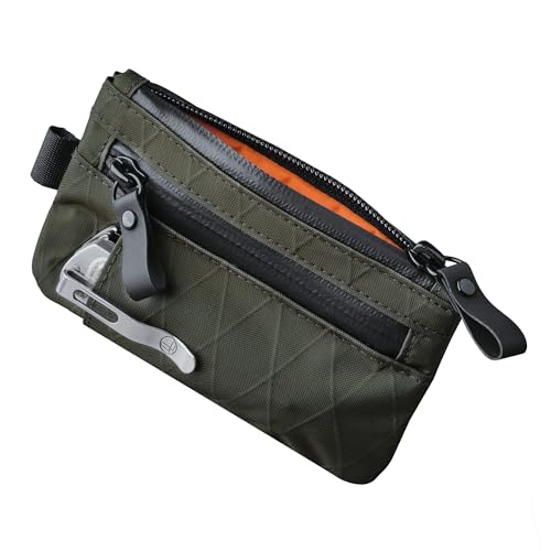 ALPAKA Zip Pouch Pro - Minimalistische Brieftasche mit Reißverschluss - mit RFID-Blockierung ID-Kartenhalter Brieftasche mit Reißverschluss für Männer mit Multi-Tool-Slot von ALPAKA
