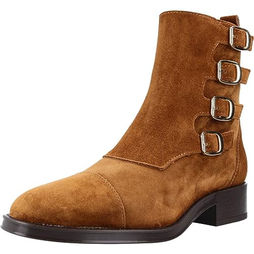 ALPE Braune Couture Lederstiefeletten von ALPE