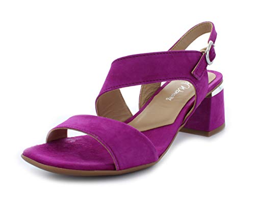 Alpe 4165 Damen Riemchen-Sandalette mit Blockaubsatz Velourleder Fuchsia EU 37 Alpe 4165 Damen Riemchen-Sandalette mit Blockaubsatz Velourleder Fuchsia EU 37 von ALPE