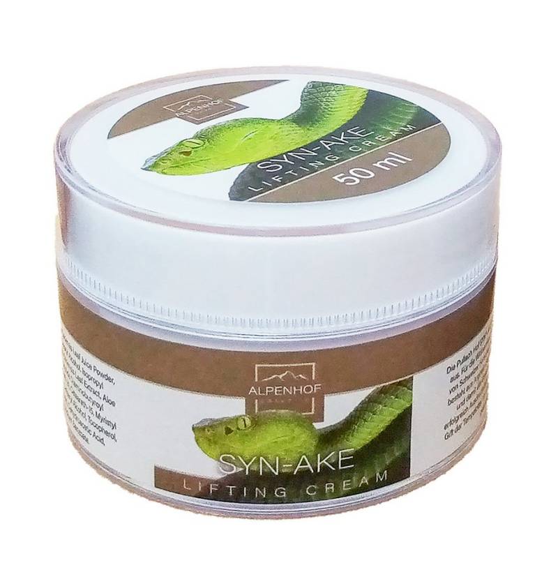 ALPENHOF Anti-Aging-Creme SYN-AKE SCHLANGENCREME 50ml Creme gegen Falten Lifting 31, Anti-Aging Schlangengift Snake Venom ALPENHOF Anti-Aging-Creme SYN-AKE SCHLANGENCREME 50ml Creme gegen Falten Lifting 31, Anti-Aging Schlangengift Snake Venom von ALPENHOF