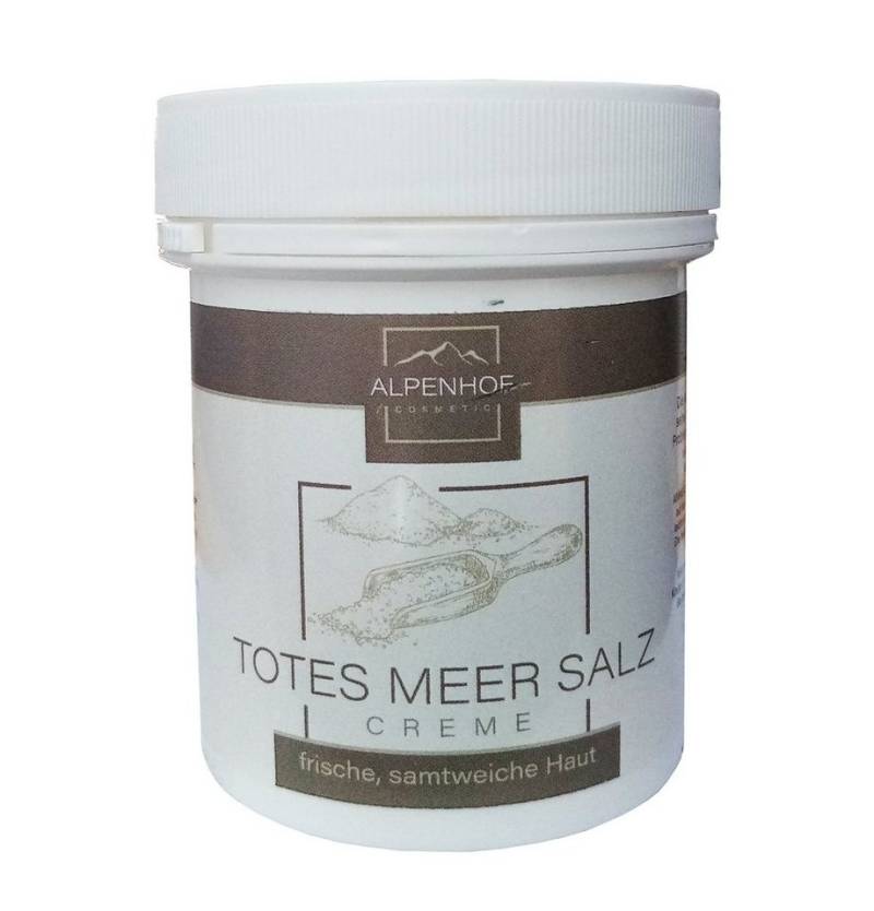 ALPENHOF Feuchtigkeitscreme TOTES MEERSALZ CREME 125ml Mineral Pflegecreme Meer Salz Akne 59, trockene Haut Körperpflege Körpercreme Gesicht Körper Salbe Lotion ALPENHOF Feuchtigkeitscreme TOTES MEERSALZ CREME 125ml Mineral Pflegecreme Meer Salz Akne 59, trockene Haut Körperpflege Körpercreme Gesicht Körper Salbe Lotion von ALPENHOF