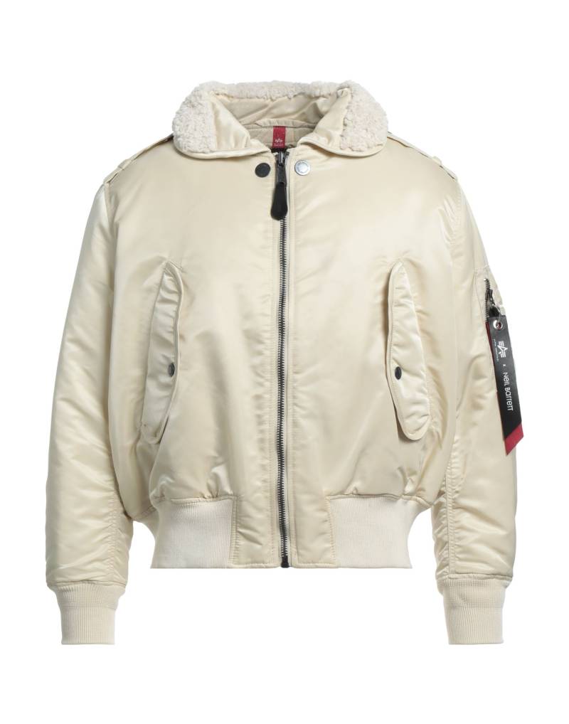 ALPHA INDUSTRIES x NEIL BARRETT Jacke & Anorak Herren Beige von ALPHA INDUSTRIES x NEIL BARRETT