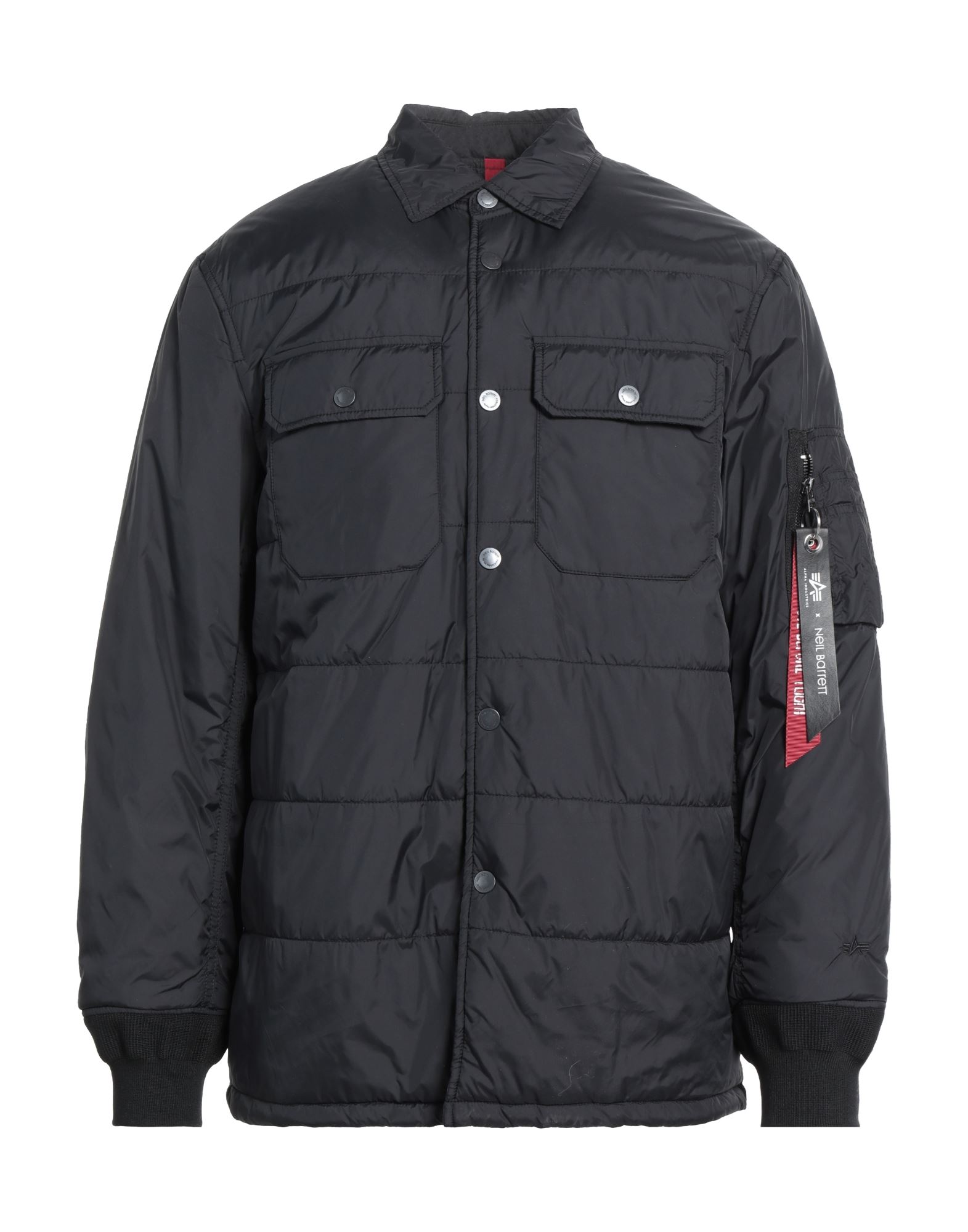 ALPHA INDUSTRIES x NEIL BARRETT Pufferjacke & Daunenjacke Herren Schwarz von ALPHA INDUSTRIES x NEIL BARRETT