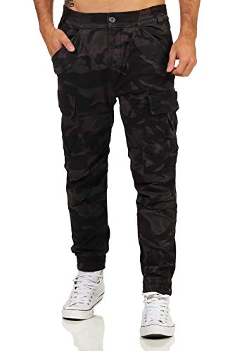 Alpha Industries Herren Airman Pant Freizeithose, Black Camo, 28 W von ALPHA INDUSTRIES