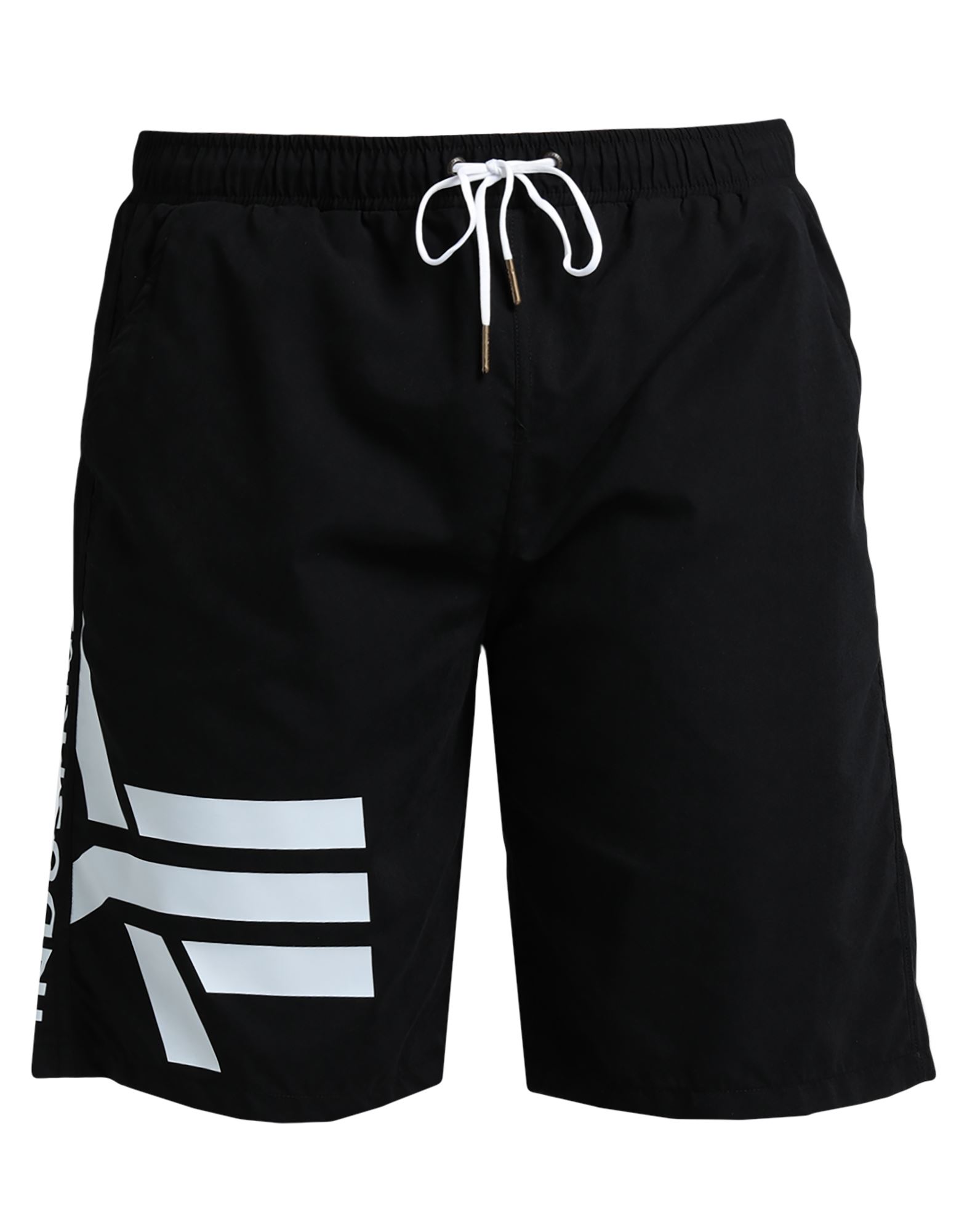 ALPHA INDUSTRIES Badeboxer Herren Schwarz von ALPHA INDUSTRIES