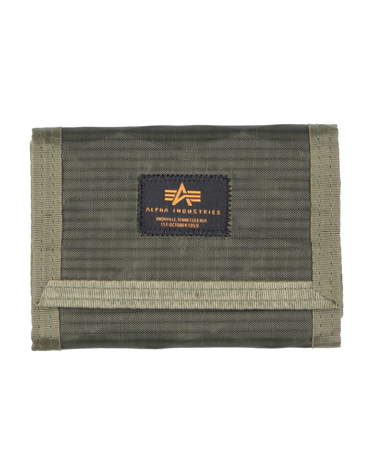 ALPHA INDUSTRIES Brieftasche Herren Militärgrün von ALPHA INDUSTRIES