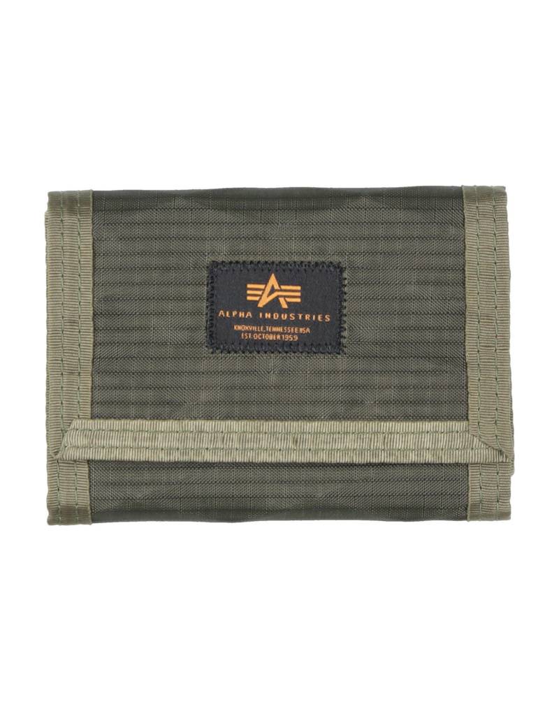 ALPHA INDUSTRIES Brieftasche Herren Militärgrün von ALPHA INDUSTRIES