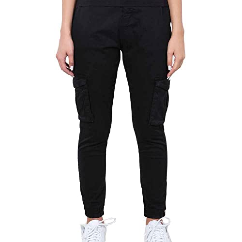 Alpha Industries Damen Field Pant Wmn Freizeithose, Black, S von ALPHA INDUSTRIES