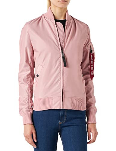 ALPHA INDUSTRIES Damen MA-1 TT Wmn Bomberjacke, Silver Pink, Xs Regular von ALPHA INDUSTRIES