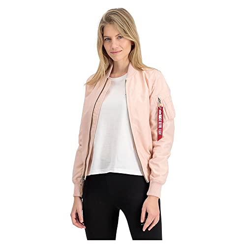 ALPHA INDUSTRIES Damen MA-1 TT Wmn Bomberjacke, Pale Peach, M von ALPHA INDUSTRIES