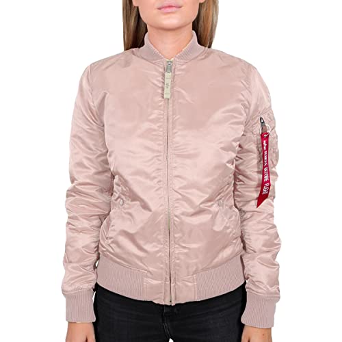 ALPHA INDUSTRIES Damen MA-1 VF 59 Wmn Bomberjacke, Pale Peach, 38 von ALPHA INDUSTRIES