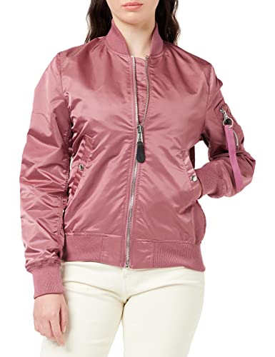 ALPHA INDUSTRIES Damen MA-1 VF LW Wmn Bomberjacke, Dusty Pink, L von ALPHA INDUSTRIES