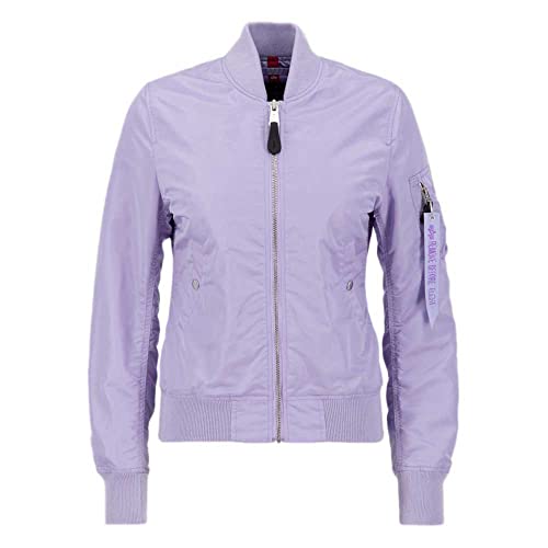 ALPHA INDUSTRIES Damen MA-1 VF LW Wmn Bomberjacke, Pale Violet, 42 von ALPHA INDUSTRIES