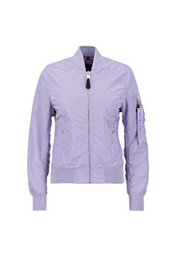 ALPHA INDUSTRIES Damen MA-1 VF LW Wmn Bomberjacke, Pale Violet, XS von ALPHA INDUSTRIES