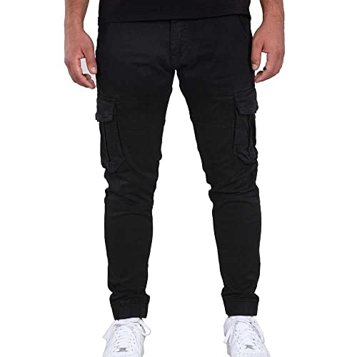 Alpha Industries Herren Army Pant Freizeithose, Black, 31 von ALPHA INDUSTRIES