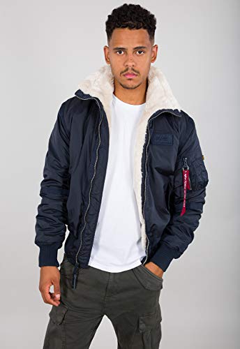 ALPHA INDUSTRIES B15-3 TT Bomberjacke für Herren Rep.Blue von ALPHA INDUSTRIES