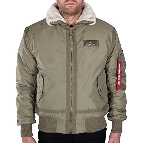 ALPHA INDUSTRIES Herren B15-3 TT Bomberjacke, Stratos, M von ALPHA INDUSTRIES