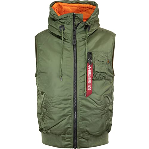 ALPHA INDUSTRIES Herren Basic Zip Hoody Rainbow Reflective Hooded Sweat for Men Kapuzenpullover, Schwarz, XXL von ALPHA INDUSTRIES