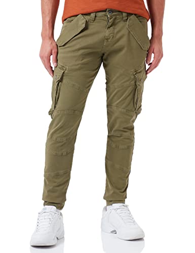 Alpha Industries Herren Combat Pant LW Damen Freizeithose, Olive, 33 von ALPHA INDUSTRIES