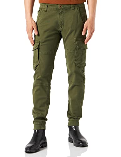 Alpha Industries Herren Army Cargohose Hose, Dark Olive, 31W von ALPHA INDUSTRIES