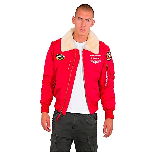 ALPHA INDUSTRIES Herren Injector III Air Force Bomberjacke, Rot, L ALPHA INDUSTRIES Herren Injector III Air Force Bomberjacke, Rot, L von ALPHA INDUSTRIES