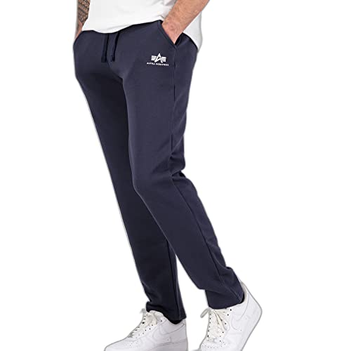 ALPHA INDUSTRIES Herren Basic Jogger SL S Leg JÖGER, 07-rep.Blue, von ALPHA INDUSTRIES