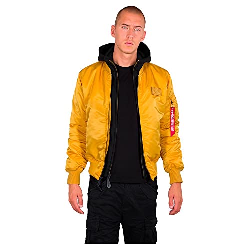 ALPHA INDUSTRIES Herren MA-1 D-Tec Bomberjacke, Wheat, XXL von ALPHA INDUSTRIES