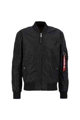 Alpha Industries Herren MA-1 TT Bomberjacke, Black, XXXS von ALPHA INDUSTRIES