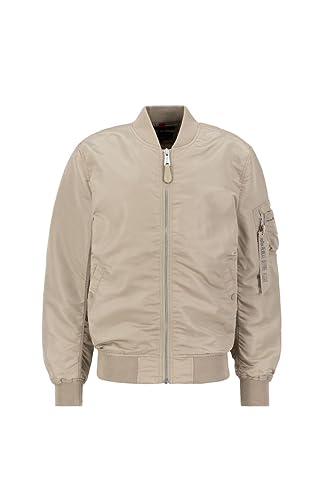 ALPHA INDUSTRIES Herren MA-1 VF LW Bomberjacke, Vintage Sand, L von ALPHA INDUSTRIES