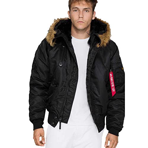 Alpha Industries Herren N2B Winterjacke, Black, M von ALPHA INDUSTRIES