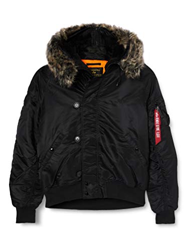 Alpha Industries Herren N2B VF 59 Winterjacke, Black, L von ALPHA INDUSTRIES