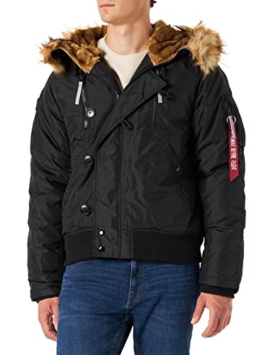 Alpha Industries Herren PPS N2B Winterjacke, Black/Reflective, M von ALPHA INDUSTRIES