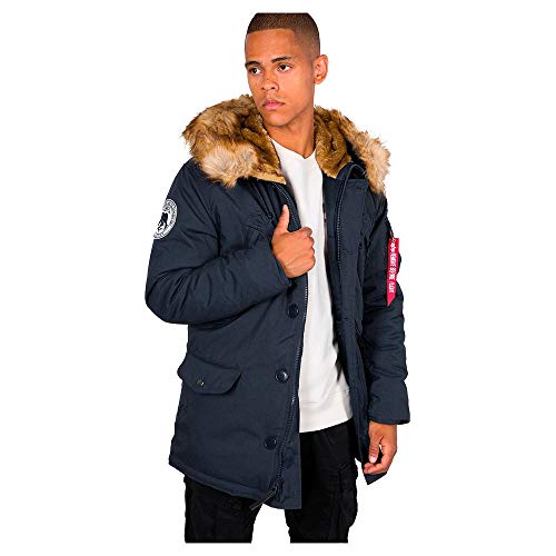 Alpha Industries Herren Polar Jacket Winterjacke, Rep.Blue, XX-Large von ALPHA INDUSTRIES