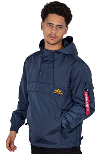 Alpha Industries Herren TT LW Anorak, Rep.Blue, M von ALPHA INDUSTRIES