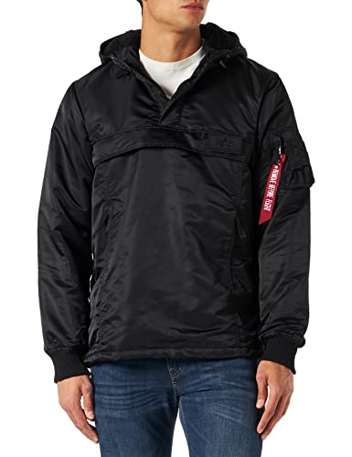 Alpha Industries Herren HPO Anorak BP Winterjacke, Black, M von ALPHA INDUSTRIES