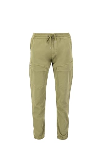 ALPHA INDUSTRIES Hidden Cargo Jogger stylische Jogginghose für Herren Olive von ALPHA INDUSTRIES