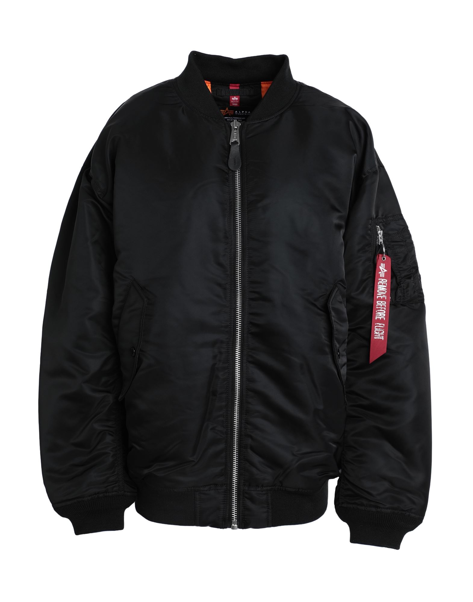 ALPHA INDUSTRIES Jacke & Anorak Damen Schwarz von ALPHA INDUSTRIES