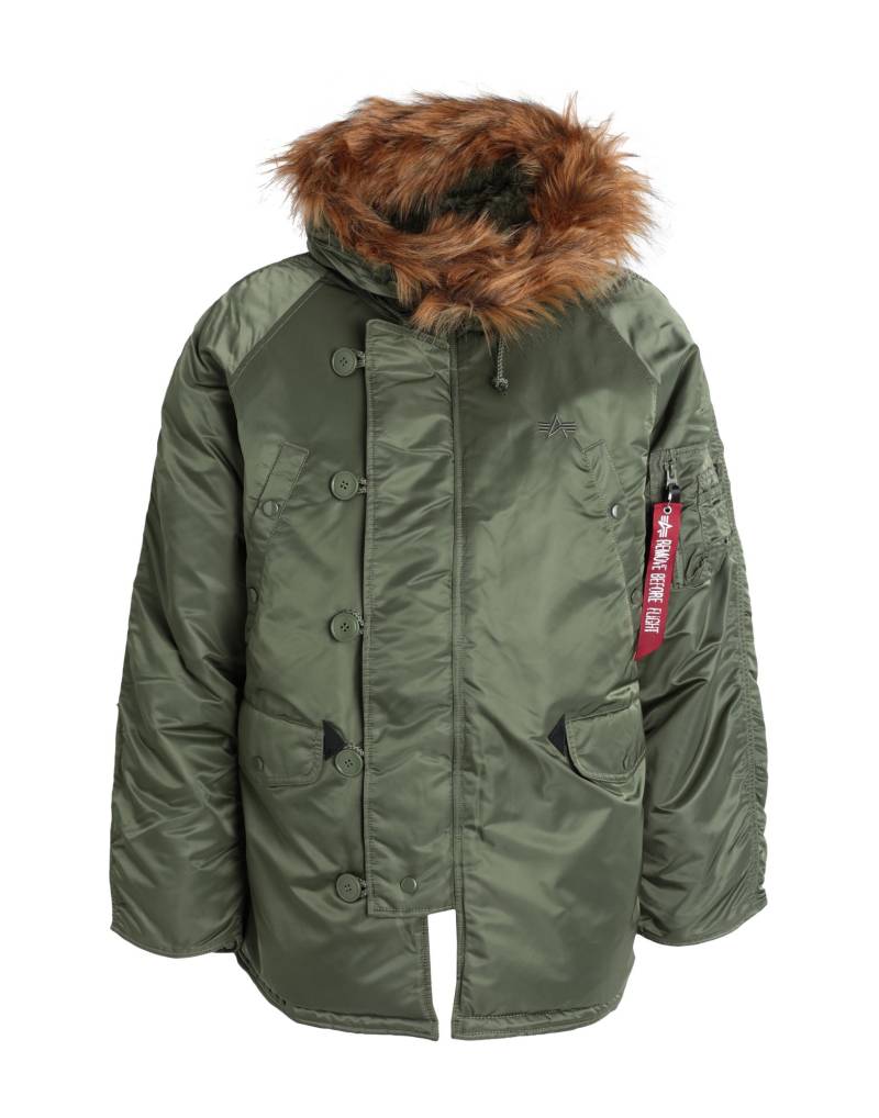 ALPHA INDUSTRIES Jacke & Anorak Herren Militärgrün von ALPHA INDUSTRIES