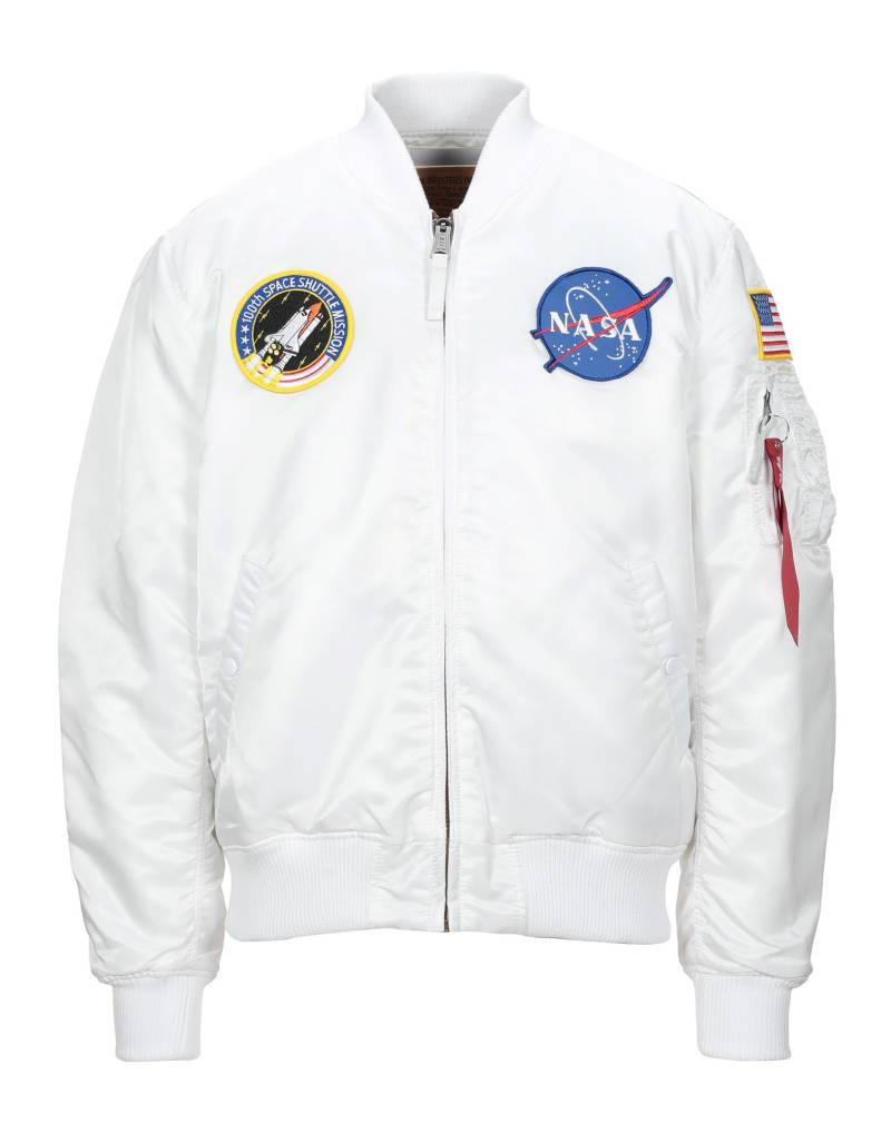 ALPHA INDUSTRIES Jacke & Anorak Herren Weiß von ALPHA INDUSTRIES
