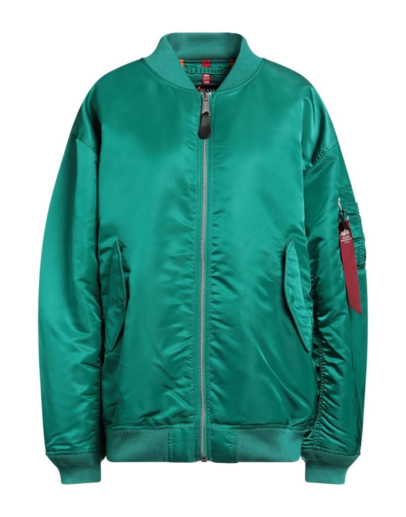 ALPHA INDUSTRIES Jacke & Anorak Damen Grün von ALPHA INDUSTRIES