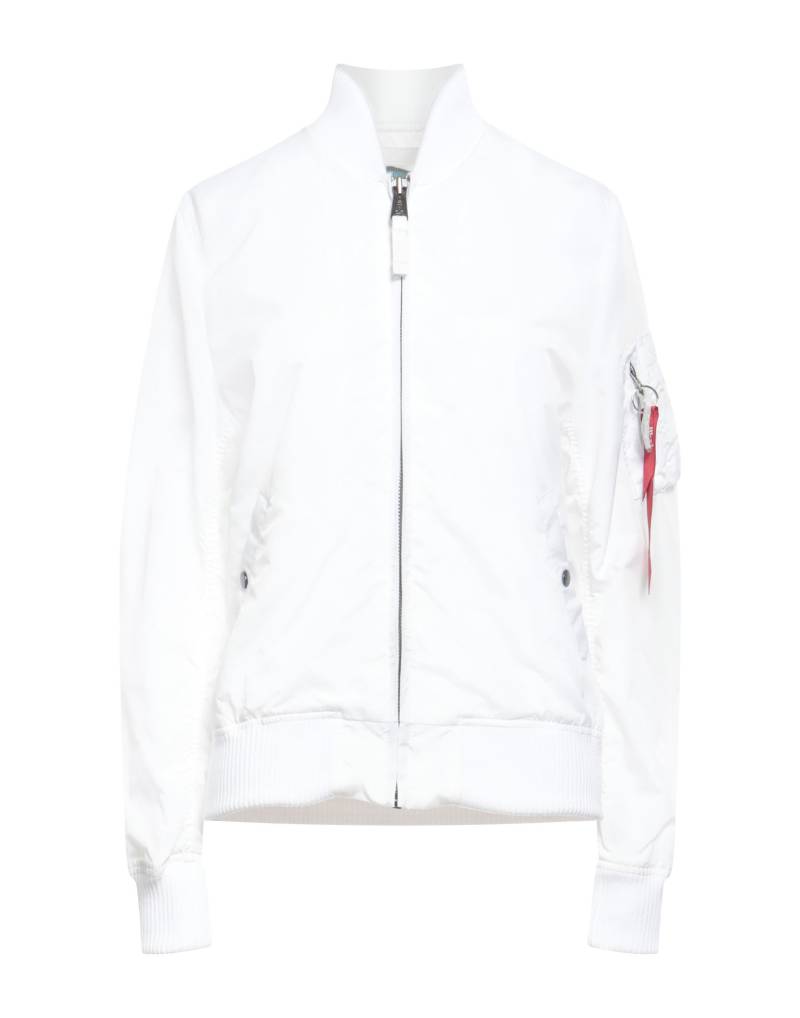 ALPHA INDUSTRIES Jacke & Anorak Damen Weiß von ALPHA INDUSTRIES